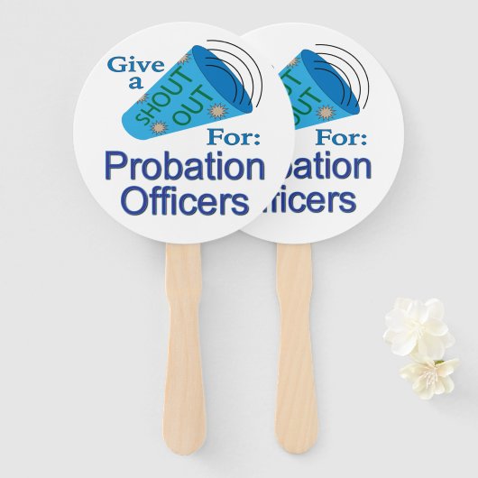 Uitzoeken voor probaathouders handwaaier (Voorkant en achterkant)