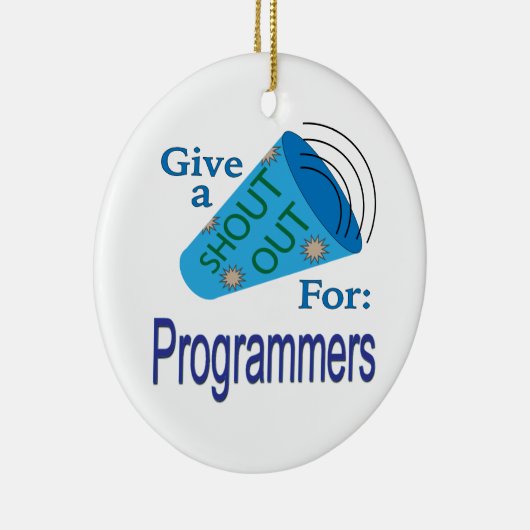 Uitzoeken voor programmeurs keramisch ornament (Rechts)