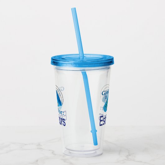 Uitzoeken voor schatters acryl drinkbeker (Links)