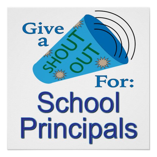 Uitzoeken voor schooldirecteuren perfect poster (Voorkant)