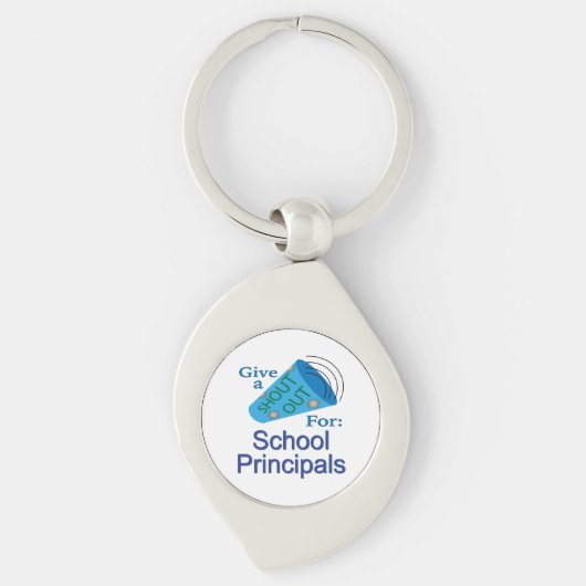 Uitzoeken voor schooldirecteuren sleutelhanger (Voorkant)