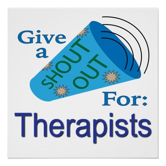 Uitzoeken voor Therapisten Perfect Poster (Voorkant)