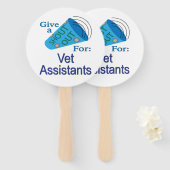 Uitzoeken voor Vet Assistants Handwaaier (Voorkant en achterkant)