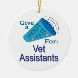Uitzoeken voor Vet Assistants Keramisch Ornament