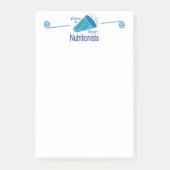 Uitzoeken voor voedingsdeskundigen post-it® notes (Voorkant)