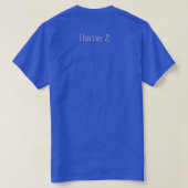 Uitzondering op veldrukte (CustumClass/School) T-S T-shirt (Design achterkant)