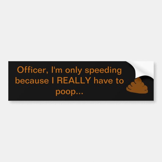 Uitzonderingen Bumpersticker (Voorkant)