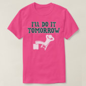 Uitzonderingen die ik morgen zal doen, waardoor La T-shirt (Design voorkant)