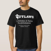 Uitzonderingen Restaurant & Bar, Elmhurst, IL T-shirt (Voorkant)