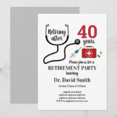 Uitzonderingsuitnodiging voor artsen kaart (Voorkant / Achterkant)