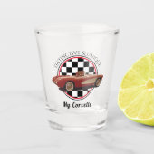 Uitzonderlijk en uniek, mijn korvet-glas shot glas (Voorkant)