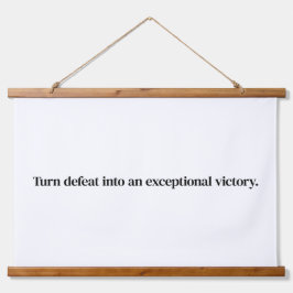 Uitzonderlijk met de overwinning bekleed hout, wan hangend wandkleed