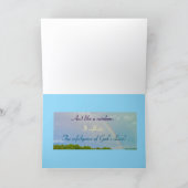 Uitzonderlijk mooi, oceaanscène, liefdeskaart kaart (Binnen)