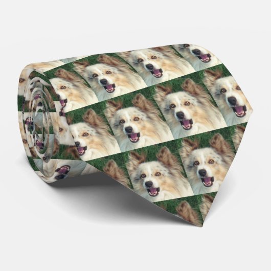 Uitzonderlijk mooie honden stropdas (Opgerold)