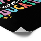 Uitzonderlijk onderwijs Dream Team Speed ESE Teach Poster (Hoek)