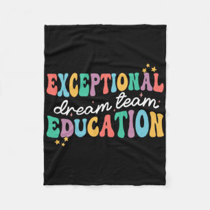 Uitzonderlijk Onderwijs Droomteam Sped Ese Leraar Fleece Deken