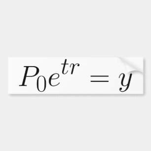 Uitzonderlijk recht bumpersticker