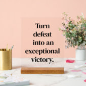 Uitzonderlijk Victory Acryl teken Bord (Huwelijk)