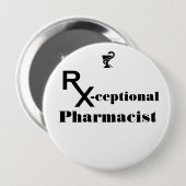 Uitzonderlijke Button voor apothekers (Voorkant /achterkant)