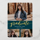 Uitzonderlijke Folie van de Uitnodiging van het Af (Voorkant)