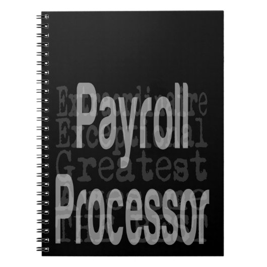 Uitzonderlijke loonwerker notitieboek (Voorkant)