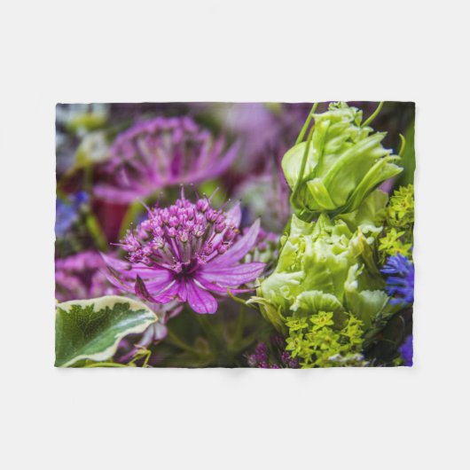 Uitzonderlijke magie van bloesems #1 fleece deken (Voorkant (Horizontaal))