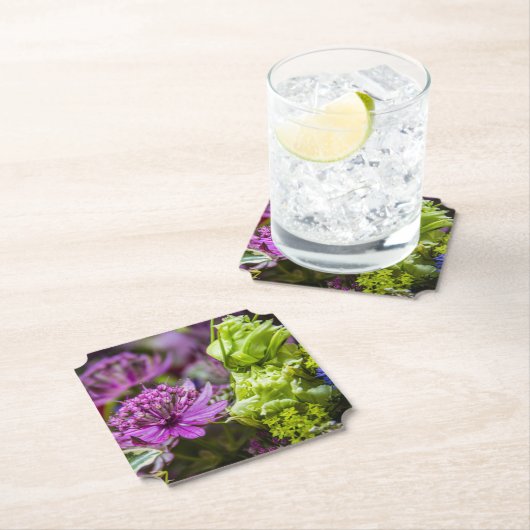 Uitzonderlijke magie van bloesems #1 kartonnen onderzetters (Insitu)