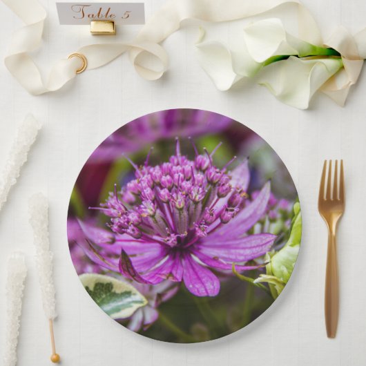 Uitzonderlijke magie van bloesems #1 papieren bordje (Huwelijk)