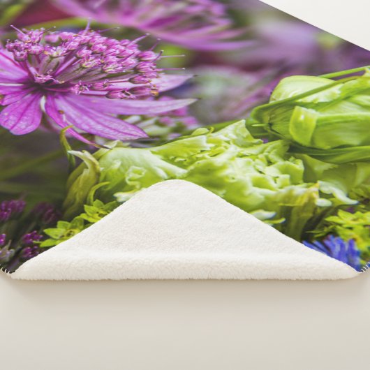Uitzonderlijke magie van bloesems #1 sherpa deken (3/4)