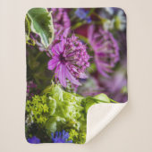 Uitzonderlijke magie van bloesems #1 sherpa deken (Voorkant)