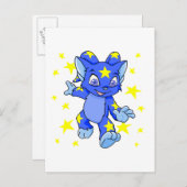 Uitzonderlijke Starry Acara met steruitbarsting Briefkaart (Voorkant / Achterkant)