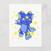 Uitzonderlijke Starry Acara met steruitbarsting Briefkaart (Voorkant)