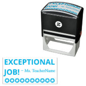 "UITZONDERLIJKE TAAK!" + Rubberstempel Zelfinktende Stempel (In situ)