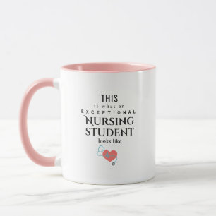 Uitzonderlijke Verpleegkundestudent Gepersonalisee Mok