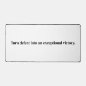 Uitzonderlijke Victory Desk Mat (Voorkant)