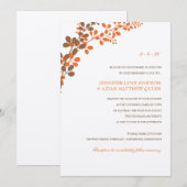 Uitzonderlijke wijnstokken (Bronze & Oranje) Uitno Kaart (Voorkant / Achterkant)