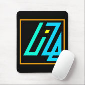 UIZE Mousepad (zwart, verticaal) Muismat (Met muis)