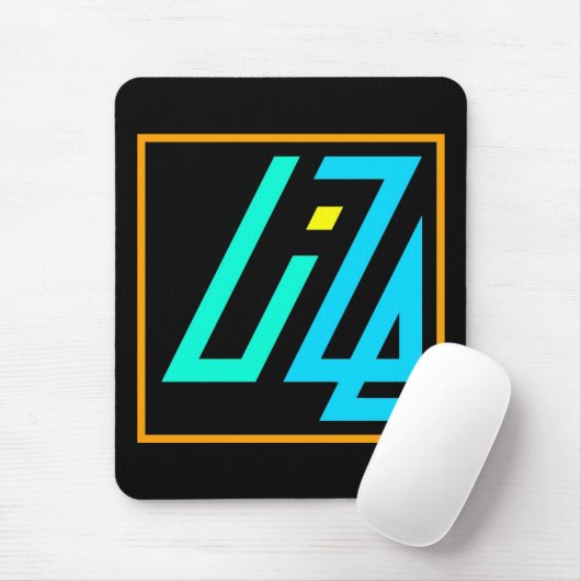 UIZE Mousepad (zwart, verticaal) Muismat (Met muis)