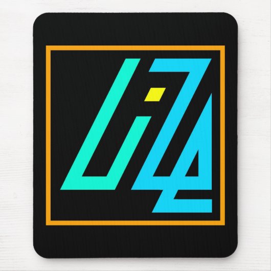 UIZE Mousepad (zwart, verticaal) Muismat (Voorkant)