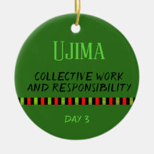 Ujima - Kwanzaa Dag 3 Groen