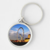 UK Beautiful LONDON EYE Scenery Sleutelhanger (Voorkant)