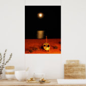 (UK) BRIGHTON FULL MOON Poster (Keuken)