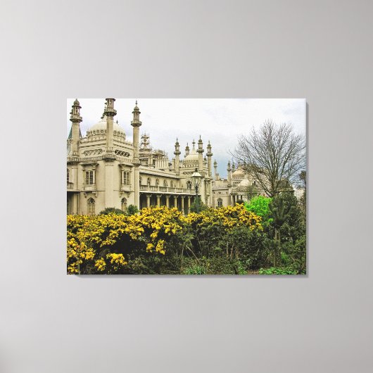 (UK) Brighton Pavillion Wrapped Canvas Afdruk (Voorkant)