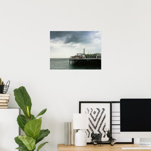 (UK) Brighton Pier POSTER (Thuiskantoor)