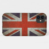 UK British Flag Hoesje-Mate ID iPhone 5 Hoesje (Achterkant (horizontaal))