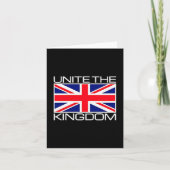 Uk British Union Jack Flag Unite The Kingdom  Kaart (Voorkant)