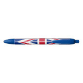UK Britsh Union Jack - Aangepaste patriottische vl Zwarte Inkt Pen (Achterkant)