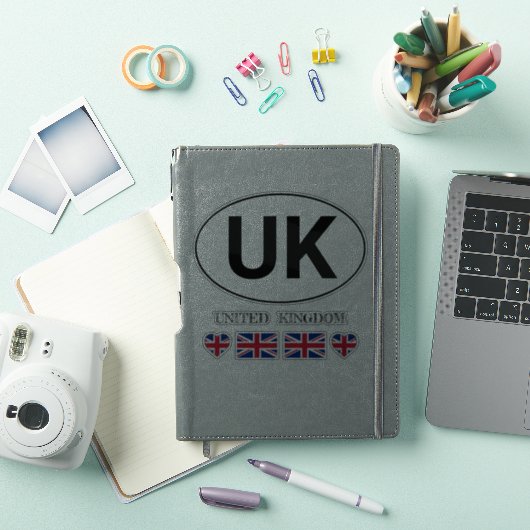 UK Car Sticker Set/British Reis Union Jack/GB (iPad Cover)