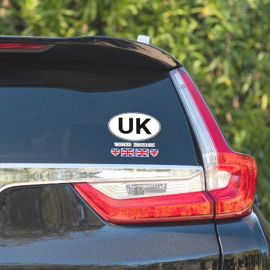 UK Car Sticker Set/British Reis Union Jack/GB (Auto Zijkant)
