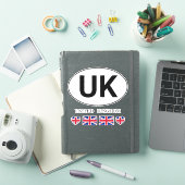 UK Car Sticker Set/British Reis Union Jack/GB (iPad Cover)